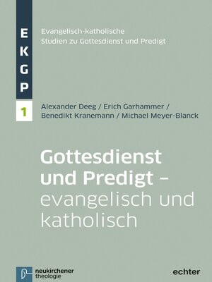 cover image of Gottesdienst und Predigt--evangelisch und katholisch
